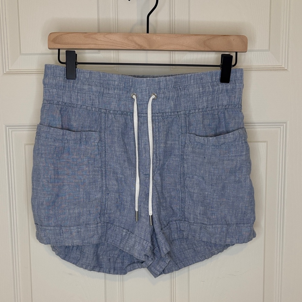 Athleta Cabo Linen 4" Short